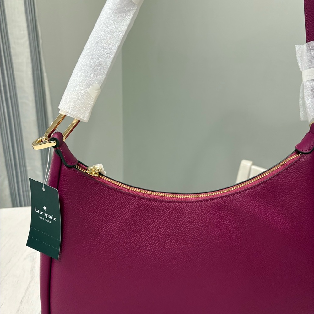 Burgundy Kate Spade Shoulder Bag - Picture 3 of 4